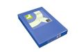 Q-Connect A4 80gsm helder blauw ruim gekleurd copier papier
