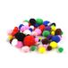 arkCRAFT kind 0001 pom poms diverse kleuren en maten (pak van 100)