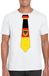 Bellatio Decorations Duitsland Supporters T-shirt - Wit - Heren - Korte Mouw - XL