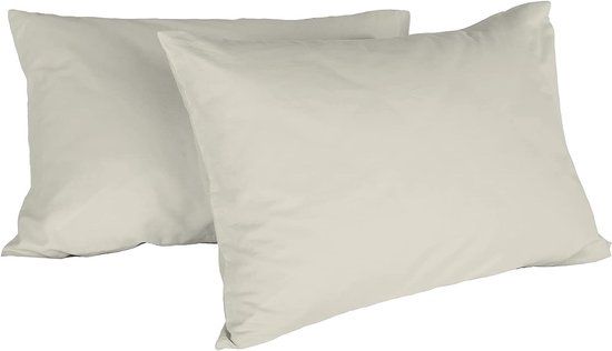 Max Color Kussenhoes - 100% katoen - crème