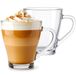 Glasmark KROSNO 1992 Hugo Koffieglazenset 6-delig Cappuccino IJskoffie Glazen Beker Vaatwasserbestendig 6x360 ml