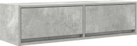 vidaXL TV-kast, betongrijs, 100 x 31 x 25,5 cm, bewerkt hout