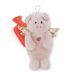 61937 NICI 61937 La La Piggie beschermengel varken pluche warmwaterkruik 300 ml, 35 cm, roze, knuffelige metgezel vanaf 10 maanden, verwarmingskussen voor kinderen en volwassenen