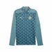 PUMA haut d'entraînement 1/4 zip OM Prematch 2024/25 Bleu S