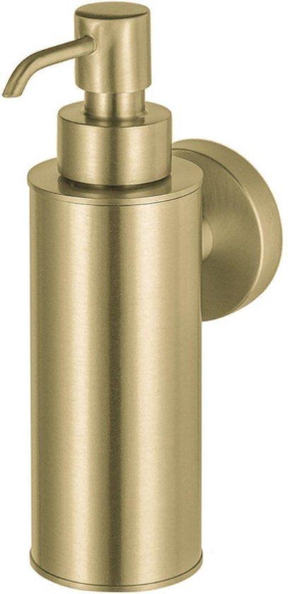 Haceka Kosmos Zeepdispenser Geborsteld Goud - 355 ml - 10 Jaar Garantie