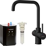 HOWAT 3-in-1 Kokend Water Kraan - Zwart - Incl. Boiler
