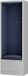 Sally MentalBox - Geluidsabsorberende cabine - Navy Blue / Grijs