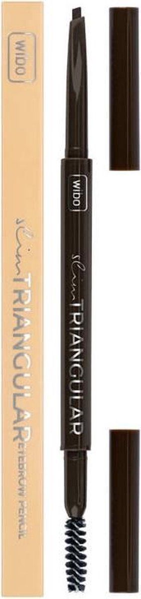 Wibo Eyebrow Slim Triangular Eyebrow Pencil Dark Brown #2
