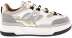 Dwrs Dames Sneakers Walton Denim Champagne/grey Licht Grijs - Maat 38