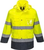 Portwest Hi-Vis Lite 3 in 1 contrast Jack S162 - Geel/Marine - L