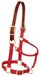 Weaver Leather Nylon Verstelbare Breakaway Paardenhalster - Rood - Maat Groot