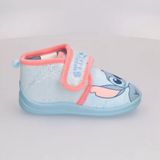 CERDÁ Disney Stitch sloffen – blauw – warme pantoffels met klittenbandsluiting