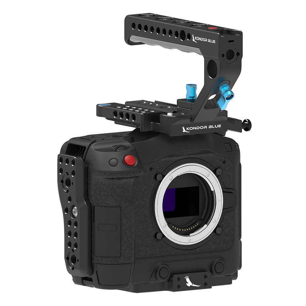 Kondor Blue Canon C70 Cage with Top Handle - Raven Black