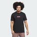 adidas Heren adidas Hoops Graphic Tee, black/lucid red, S