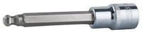 KS Tools 918.5317 1/2" CHROMEplus Bit-dopsleutel binnenzeskant met kogelkop, lang, 10mm