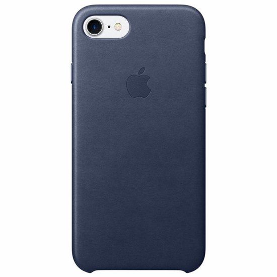 Apple Leren Hoesje - iPhone SE (2020)/8/7 - Donkerblauw