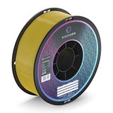 Viviform PLA+ filament voor 3D-printers, 1 kg rol, diameter: 1,75 mm +/- 0,03 mm, geel