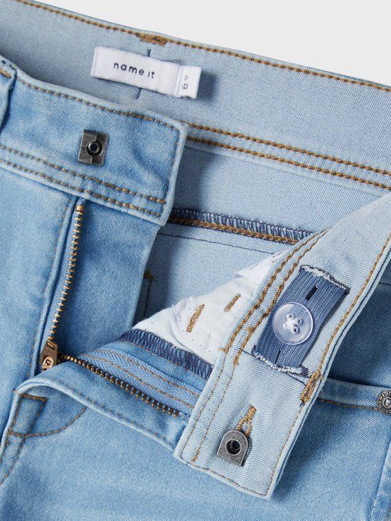 NAME IT NKMSILAS XSLIM Jeans Boys - Size 98 - Light Blue Denim