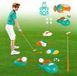 Unyqoos® Complete kinderspeelgoed golfset met verstelbare clubs en balteruggave
