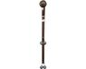 Poochiebells Brown Hond Deurbellen Aluminium/Textiel 65 cm