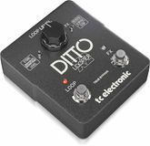 TC Electronic DITTO X2 LOOPER Zeer intuïtief looper-pedaal met speciale stop-knop en loop-effecten