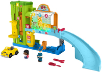 Fisher-Price Little People Leerzame Garage met Lichtjes - Speelgoedgarage