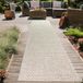 Tapis d'intérieur et d'extérieur pour terrasse, résistant aux intempéries, couleur unie, crème/beige, dimensions : 80 x 250 cm