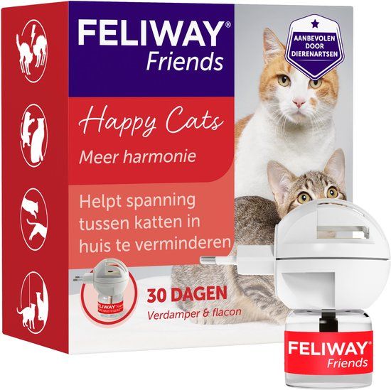 Feliway Friends Startset Verdamper Vulling 48 ML
