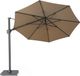 Platinum Zweefparasol Challenger T² - Ø350cm - Taupe
