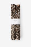 Sissy-Boy Lichtoranje placemat set met hartjes en leopard print
