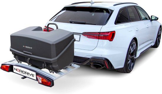 Nordrive Zawa Bagagebox voor Wave 3 & 4 Fietsendragers - 300L - Zwart