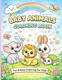 Baby Animals Coloring Book