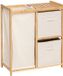 5 Five Simply Smart Bamboe wasmandplank Beige
