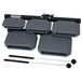 LP Latin Percussion LP1210 Granite Blocks 5 Blocks, Plastic