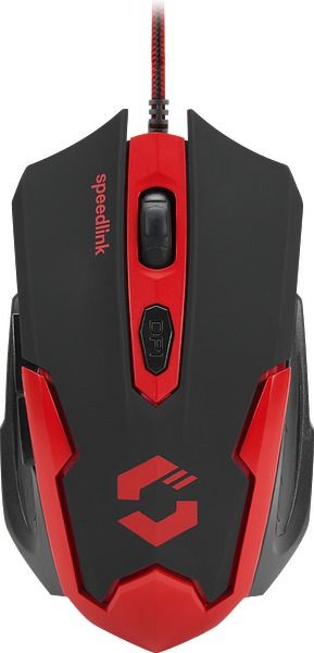 Speedlink Xito Gaming Mouse - 3200 DPI - Black/Red