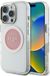 IML Metal Colored Circle Classic Logo - iPhone 16 Pro Hoesje - MagSafe - Rose