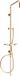 Mexen T Colonne de douche, Rose Gold