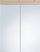 Trendteam Amanda Badkamerspiegelkast Eiken Look 60x77x17 cm