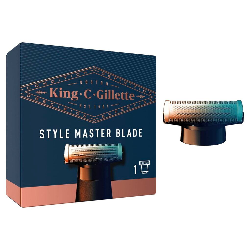 King C. Gillette StyleMaster - 4D Scheermesje - Zwart