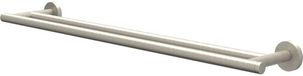 IVY Sanibell IVY Wandhanddoekrek - 60 cm - Dubbel - Geborsteld Nikkel PVD
