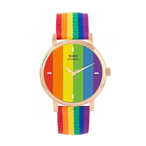 Toff London Pride Verticale Wapen Stokken Horloge