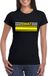 Bellatio Decorations Shoppartners Bv Politie SWAT speciale eenheid logo zwart t-shirt voor dames - Politie verkleedkleding S