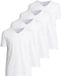 Seidensticker Heren onder t-shirts 4 pack Pur