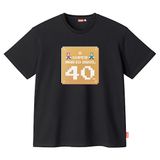 Super Mario Bros. 40th-T-shirt (zwart)