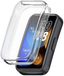 Strap-it Schokbestendig TPU hoesje - beschermende case geschikt voor Huawei Band 8 / Band 9 / Band 10 (transparant)