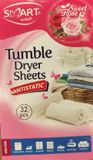 Smart Wash SMART Aroma Wasverzachterdoekjes - Sweet Rose - 32 stuks