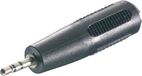 SpeaKa Professional SP-7870260 Adaptateur audio Jack [1x Jack mâle 2,5 mm - 1x Jack femelle 3,5 mm] Noir