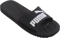 Puma PureCat Badslipper Unisex Zwart-Wit