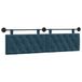 vidaXL Tête de lit suspendue bleu velours