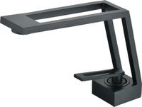 Sans marque Robinet de lavabo Design créatif, Noir mat